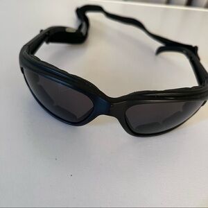 Choppers Active Foam Padded Strap Sunglasses Black